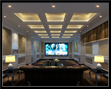 北大資源別墅娛樂(lè )室